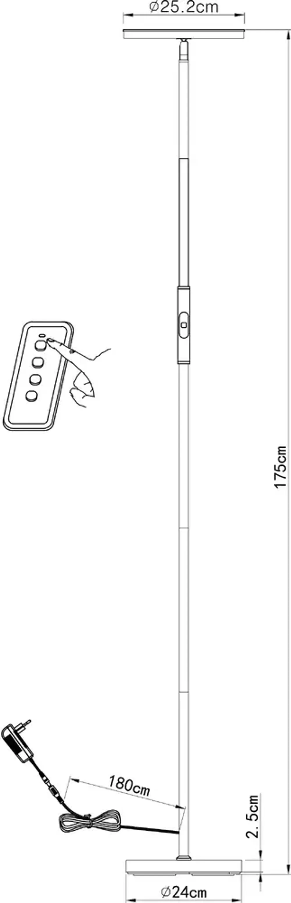 Торшер Arte Lamp