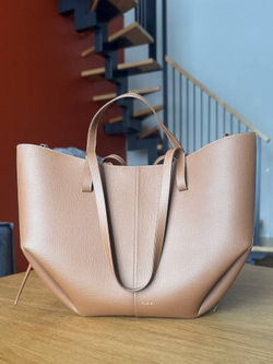 Сумка Polene Cyne Maxi Camel