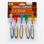 Блесна кастмастер Grows Culture 6018А (Серебро/голограмма)