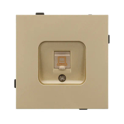 Механизм компьютерной розетки SCT-TENDO-MPC1-SFPL-GD (RJ-45, CAT6) (Arlight, -) 054592