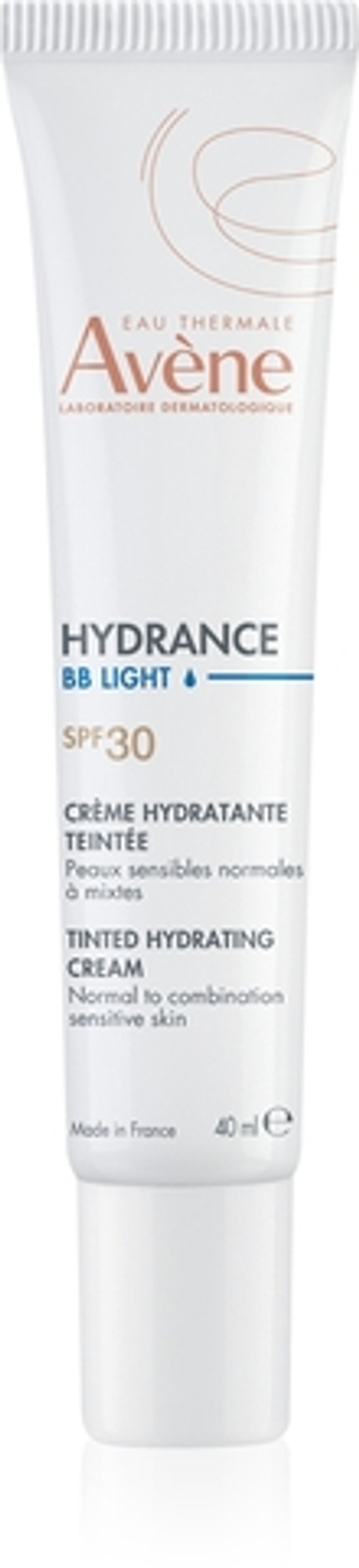 Avene Hydrance BB Light Tinted Hydrating Emulsion - Тонизирующая эмульсия с увлажняющим действием SPF 30, 40 ml