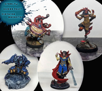 Grand Alliance Death Tomb Kings Tomb Kings Skeleton Horsemen НАБОР миниатюра для dnd, днд, pathfinder, фентези, Настольная игра, НРИ, Варгейм, РПГ