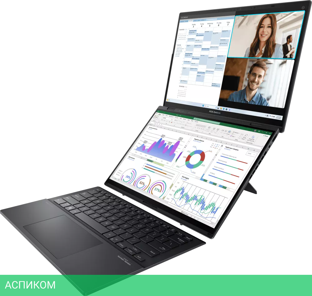 Рабочая станция ASUS Zenbook Pro 14 Duo UX8406MA-PZ401X