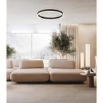 6530/34L LEDIO LN23 214 чёрный Светильник подвесной LED 34W 3000-6000K 1788Лм 220V ECHO