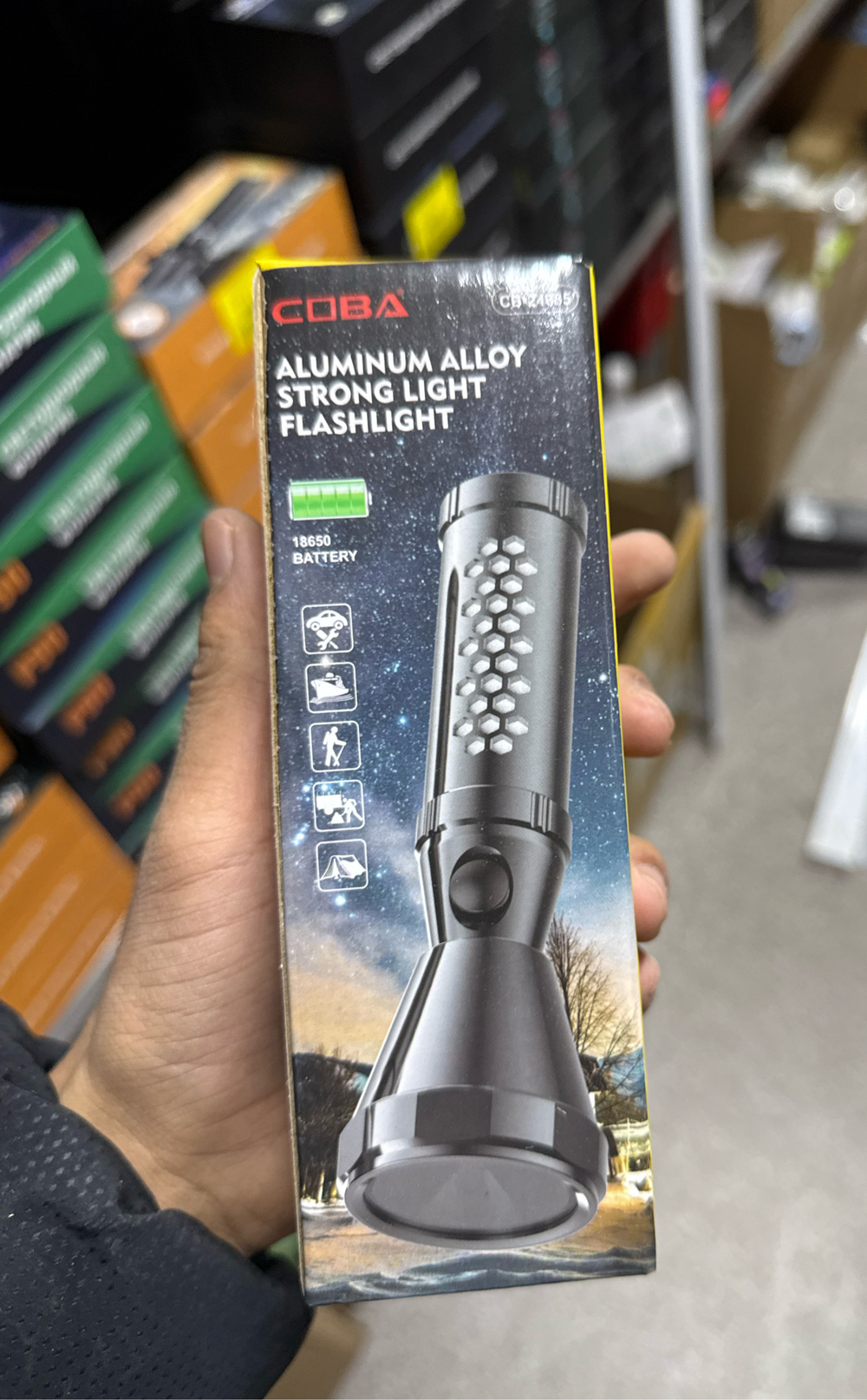 Фонарик ручной 24085