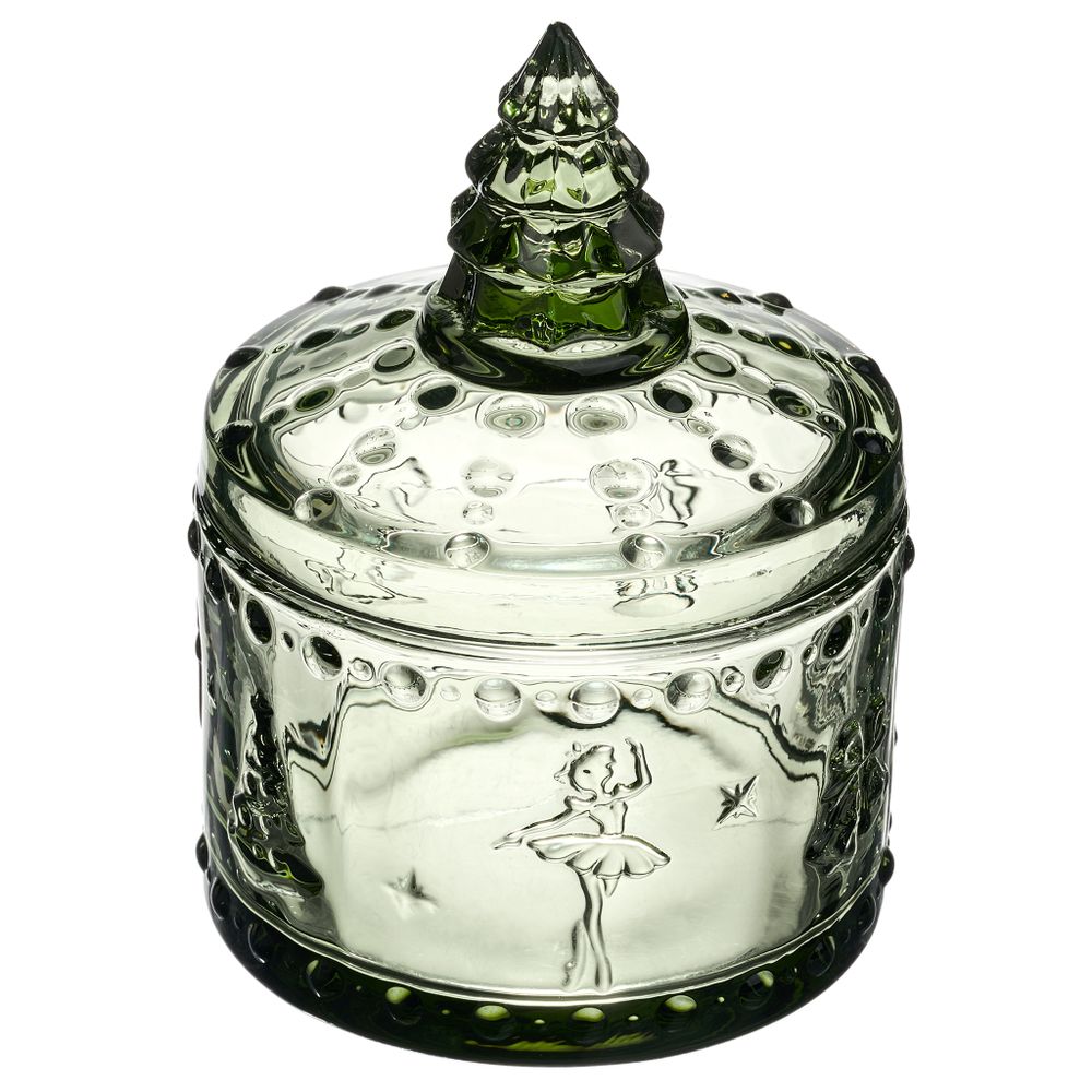 ЕМКОСТЬ ДЛЯ ХРАНЕНИЯ "ЩЕЛКУНЧИК" GREEN, 9*9*12,5 СМ