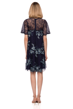 Платье Nissa с кружевной вышивкой в виде цветов