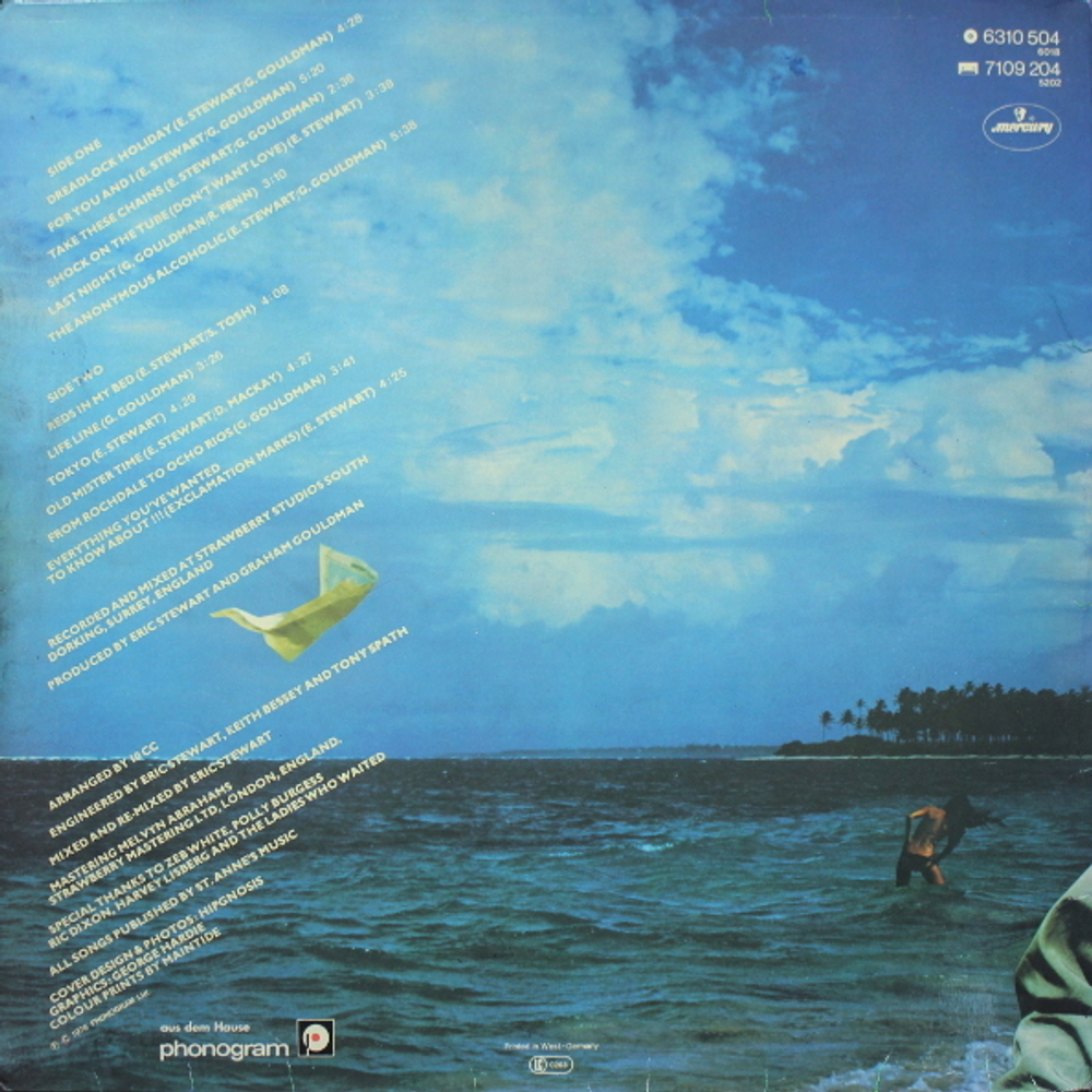 10cc / Bloody Tourists (LP)
