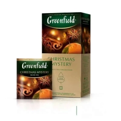 Чай в пакетиках чёрный Greenfield Christmas Mystery, 25 шт