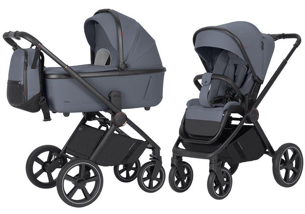 Коляска Carrello Ultimo CRL-6528 2025 2 в 1 Cool Grey