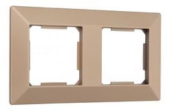 Рамка на 2 поста Arte Milano am-503.03 503.03-2.shampan