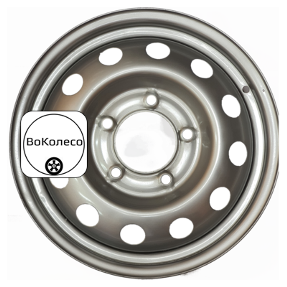 5,5x16/5x139,7 ET52 D98,6 Lada 4x4 Серебро (узкая) ТЗСК