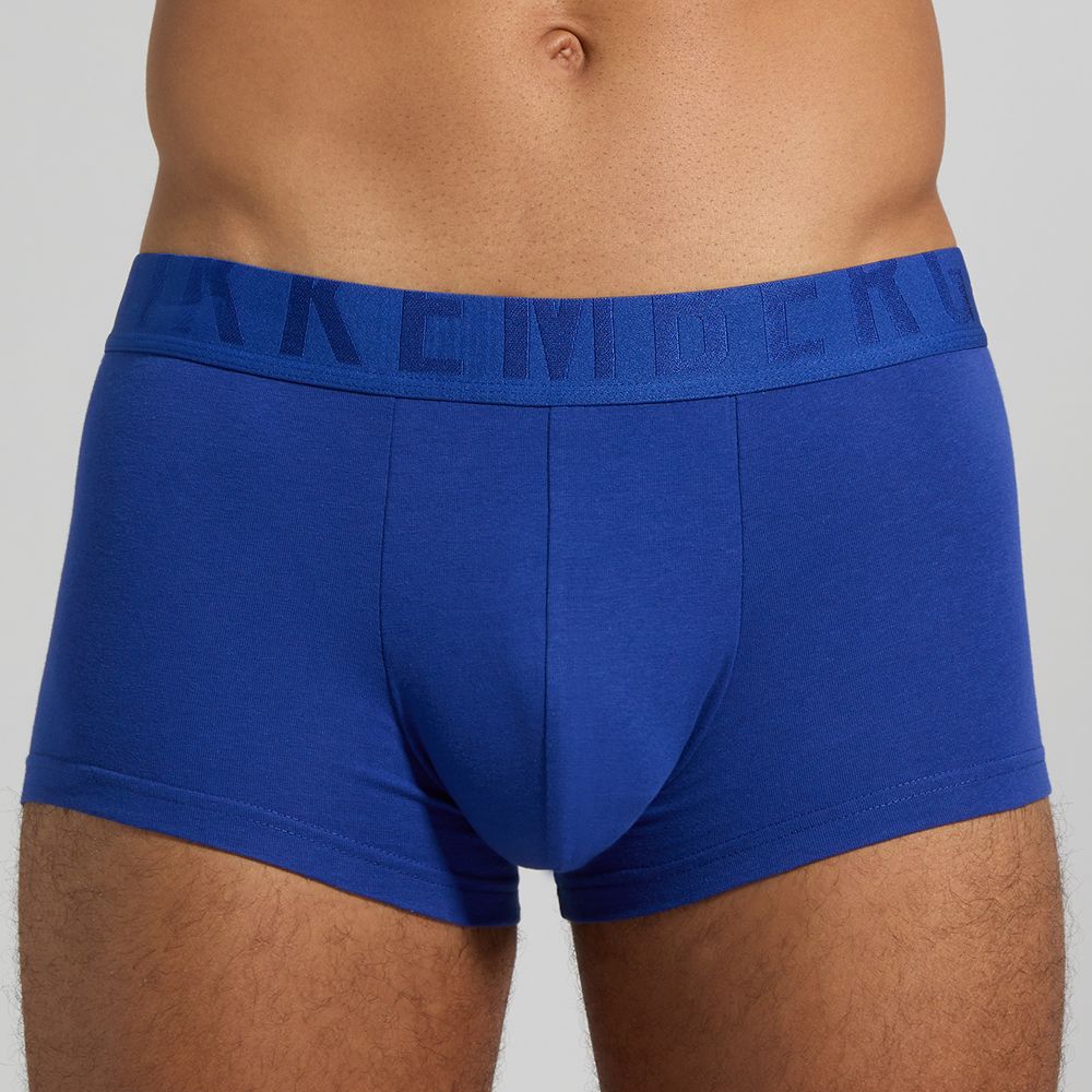 Мужские трусы хипсы (синий, белый) набор 2 в 1 Bikkembergs CUT BKK51UTR22BI/2