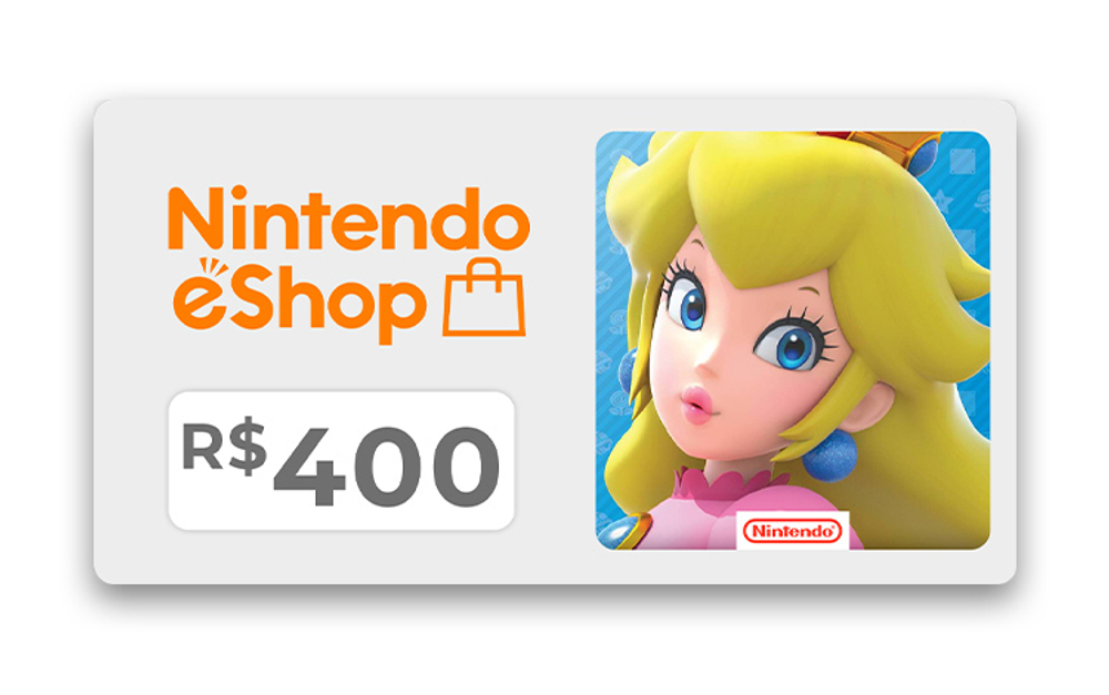 Карта оплаты Nintendo eShop 400 BRL Brazil [Цифровая версия]