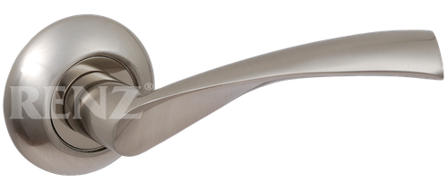 Ручка круг Ренц Парма, цвет никель матовый ЦАМ (гарантия - 10 лет)