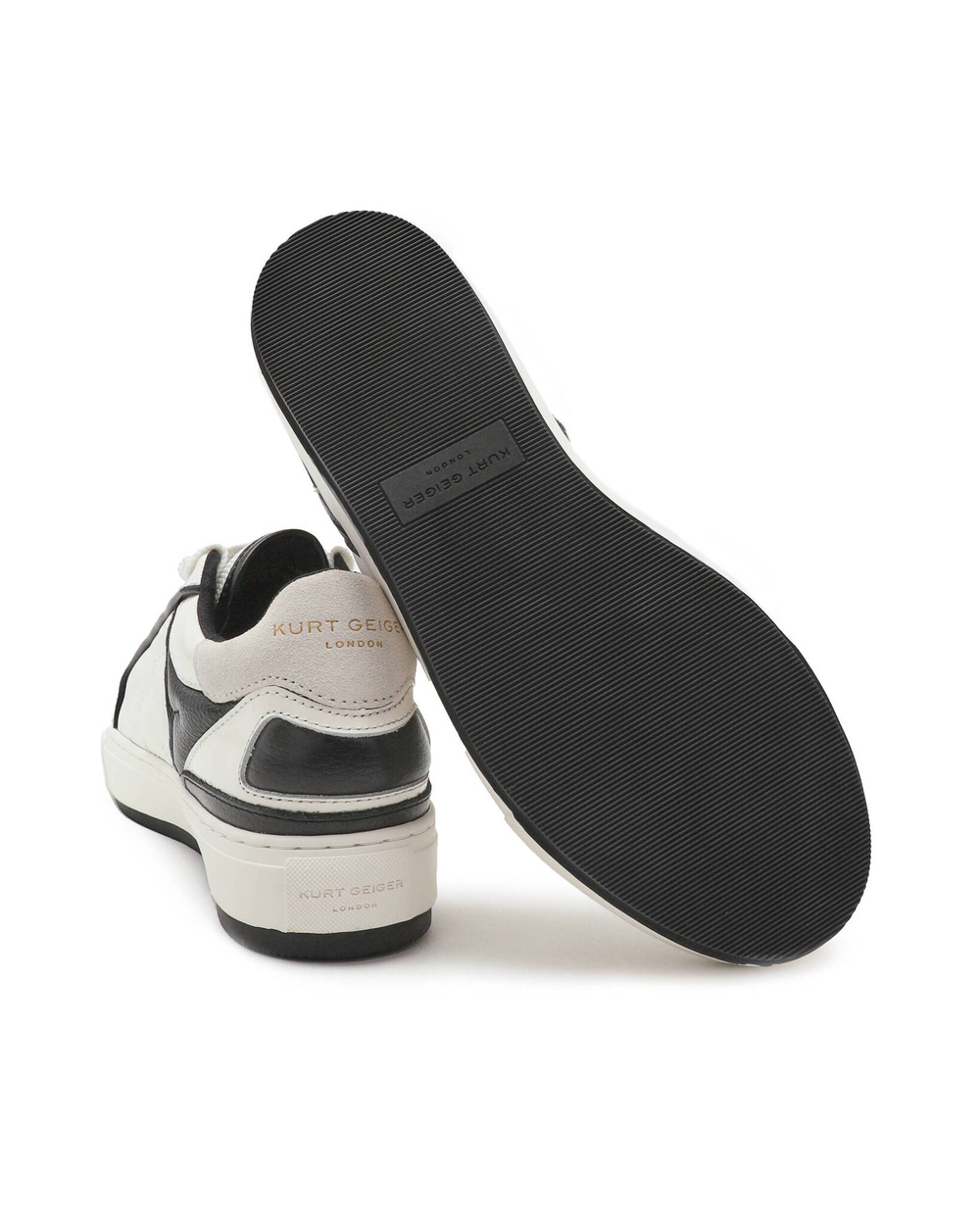 кожаные кроссовки Kurt Geiger - кремовый(9564313109)