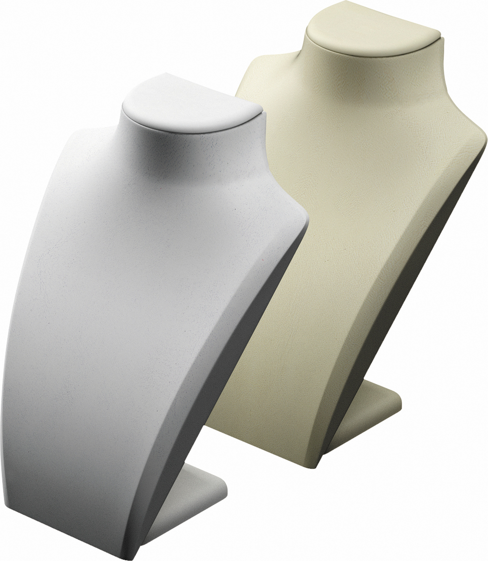 Бюст объемный серия Елена/квадратное основание/ф.№5 (резинка)/Н-220 мм.