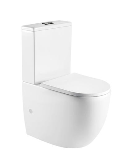 Унитаз компакт  WeltWasser WW MERZBACH 011 XL GL-WT  10000012096 белый глянец