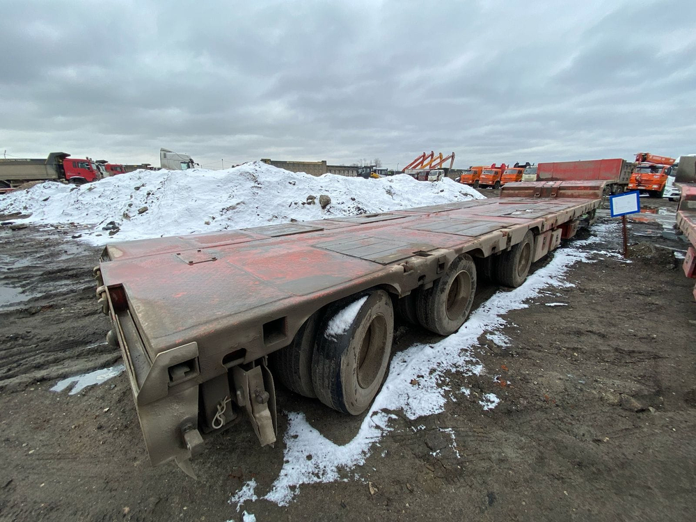 ДЕЛО Техники 9833* Полуприцеп тяжеловоз 3 оси 9833-0000050-03 (Раздвижной)