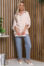 Рубашка Лиссабон (бежевая) Б13259-7М LT Collection