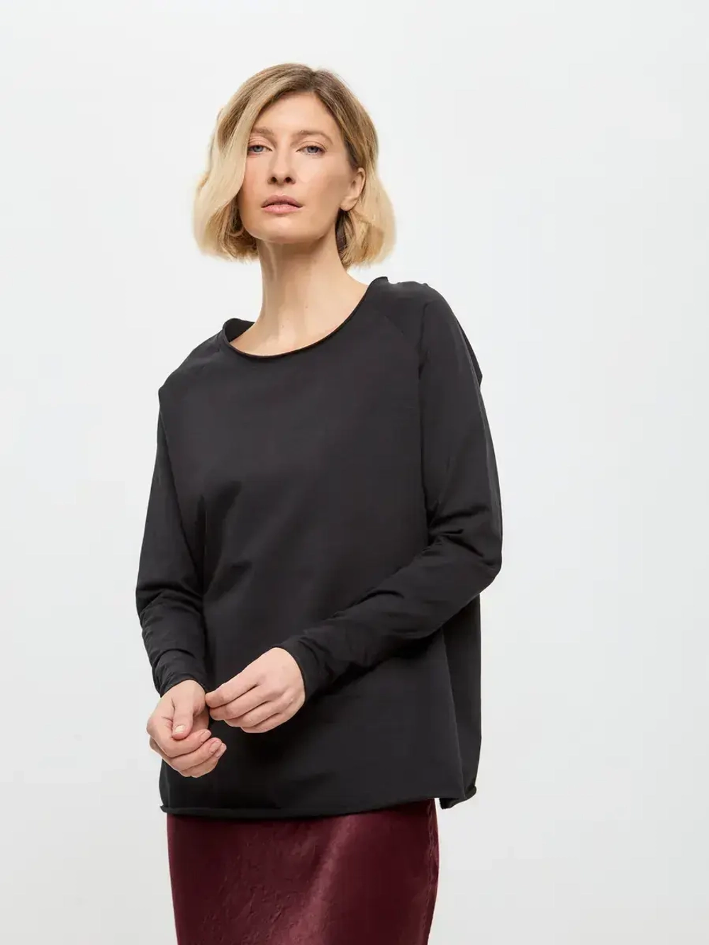 Лонгслив оверсайз реглан