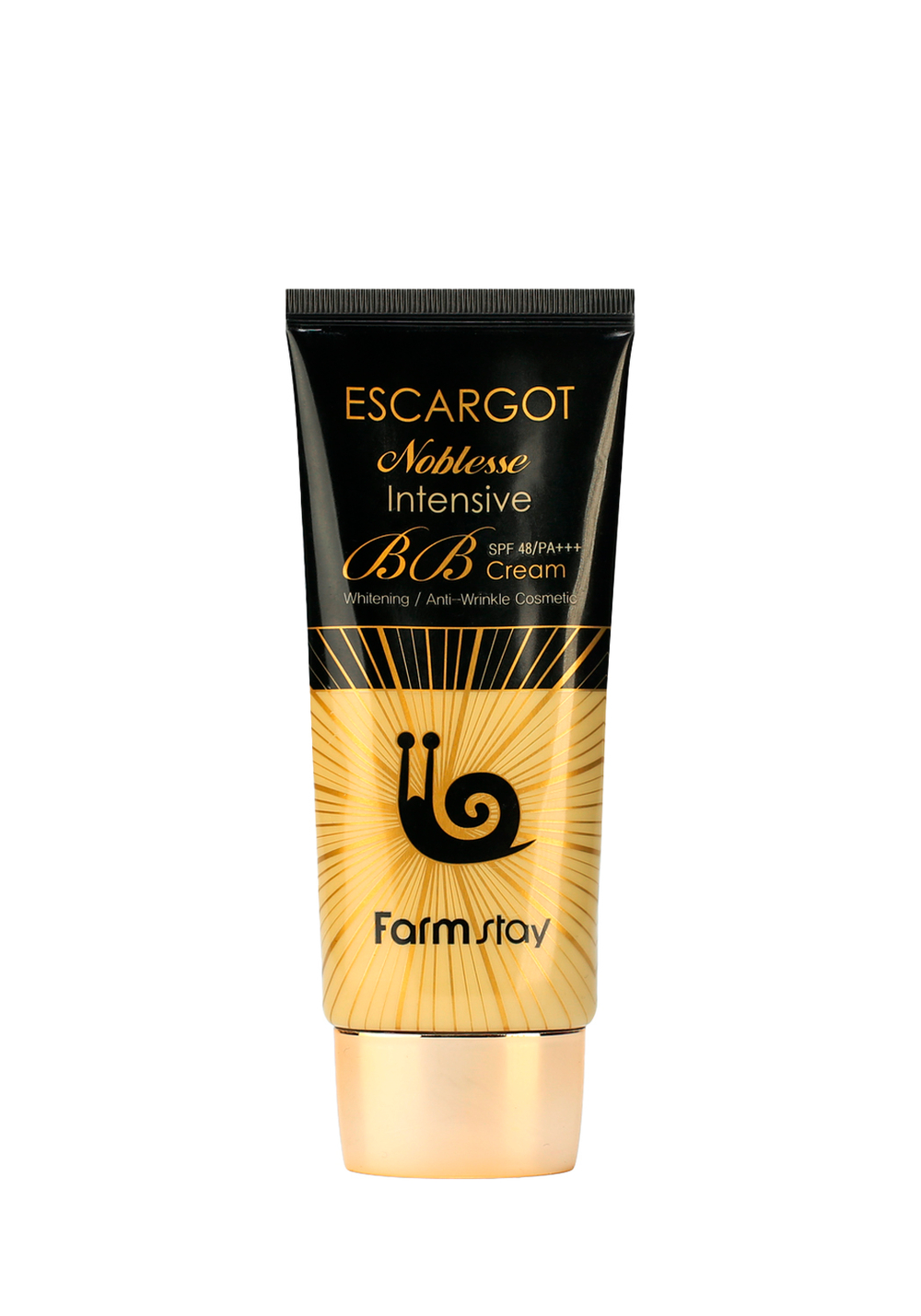 FarmStay Escargot Noblesse Intensive BB Cream SPF 50+/PA+ ББ крем для лица с муцином королевской улитки