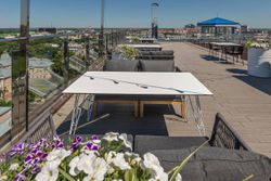 "Руссо" обеденный стол из HPL 150х80см, цвет "молочный"