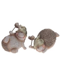 GAEM Фигурка декоративная "Ёжик", L7,5 W6,5 H7,5 см, 2в.