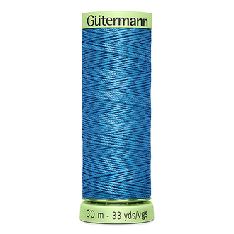 Нить Top Stitch 30/30 м для декоративной отстрочки, Gutermann, 965 дымчато серо-голубой