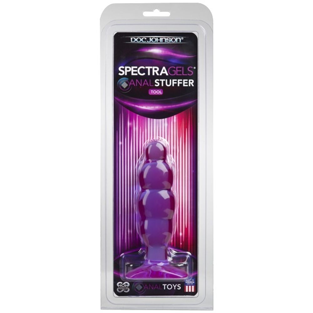 290-08 CD DJ / Анал - плаг SpectraGels - Purple Anal Stuffer