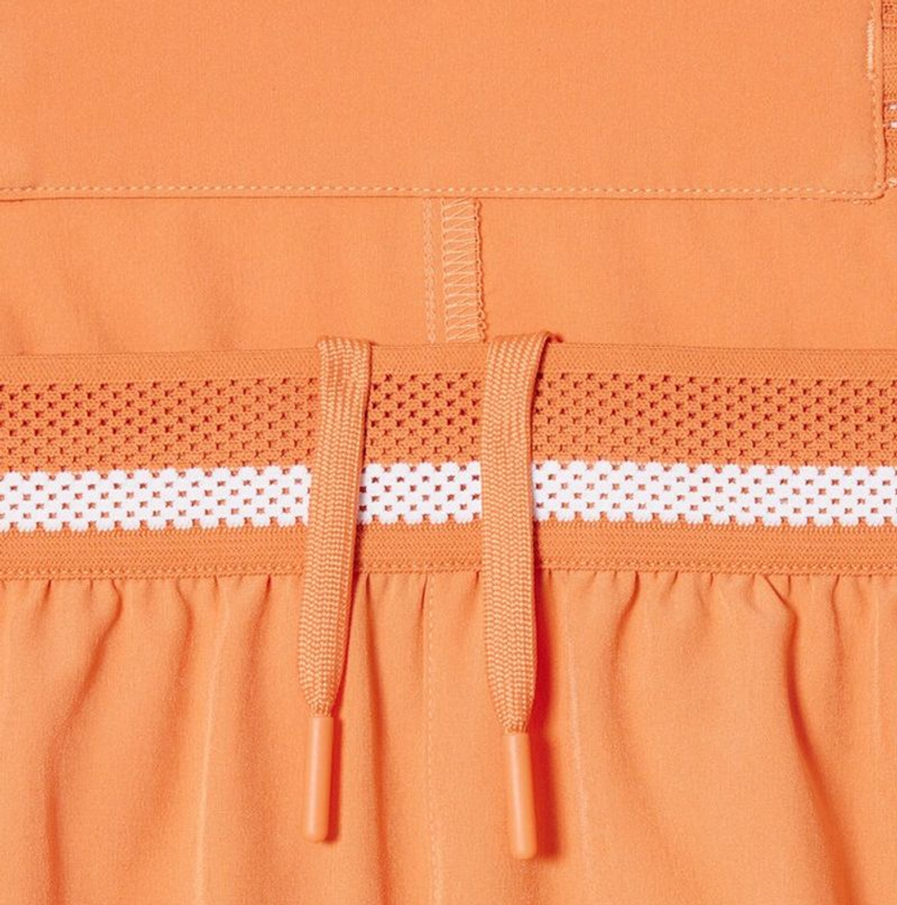 Теннисные шорты Lacoste Tennis X Novak Djokovic - orange/white