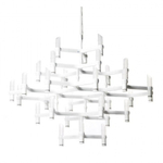 Pendant design lamp  Crown Major by Nemo (White,  30 lampshades)