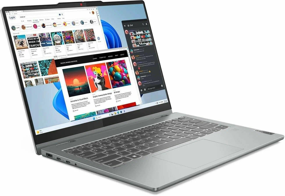 Купить ноутбук Lenovo Yoga 7 16 с Intel Ultra 5 и сенсорным экраном