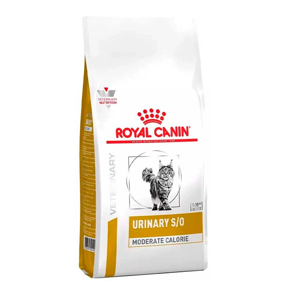 Сухой корм Royal Canin Urinary S/O Moderate Calorie при мочекаменной болезни для кошек 400г