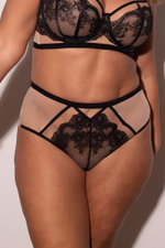 BELINDA BLACK Трусы высокие