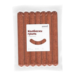 Колбаски Гриль Бараньи Халяль «Рамай» зам. 24 см 7 шт*80 г