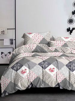 Наволочка комплект 2шт  полисатин Simple House "Мултан" 50x70 см