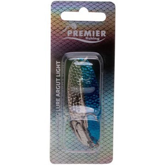 Блесна колеб. Argut light №2, 4.3гр Blue-NI Premier (PR-SPN101AL-2BL-NI)