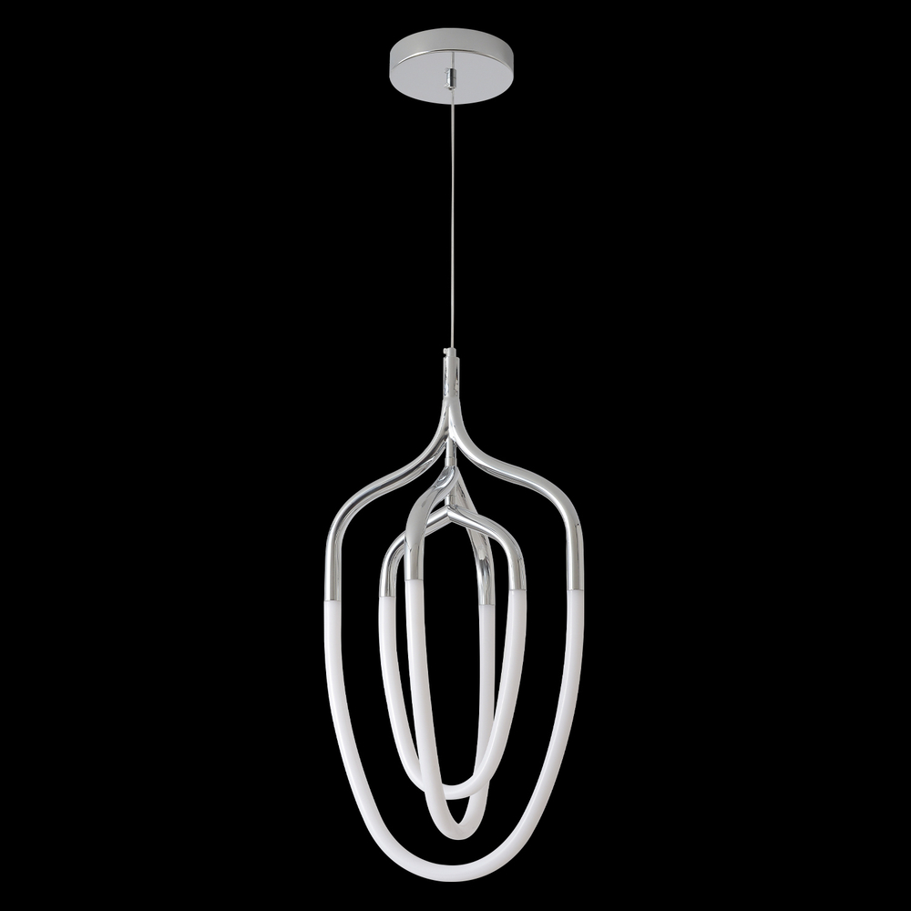 Подвесной светодиодный светильник Crystal Lux PERA SP50W LED CHROME