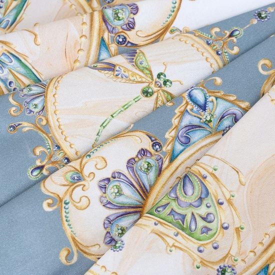 Скатерть "Этель" Драгоценности 180х150 см, 100 % хл, саржа