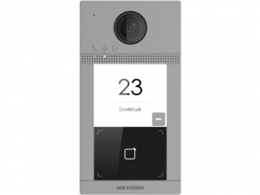 DS-KV8413-WME1/C /Flush Вызывная панель IP-домофона