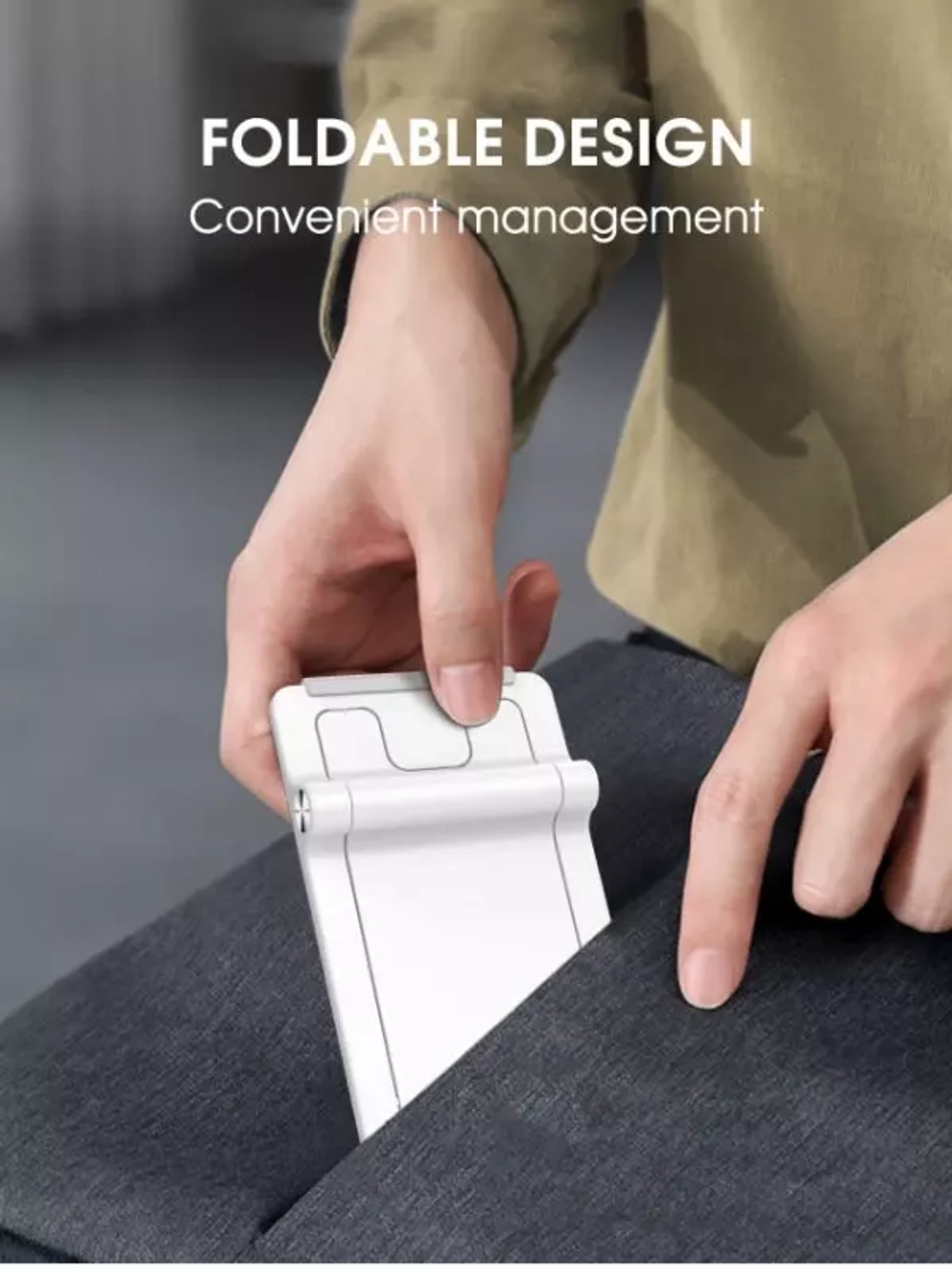 Держатель настольный для телефона LDNIO MG06 white