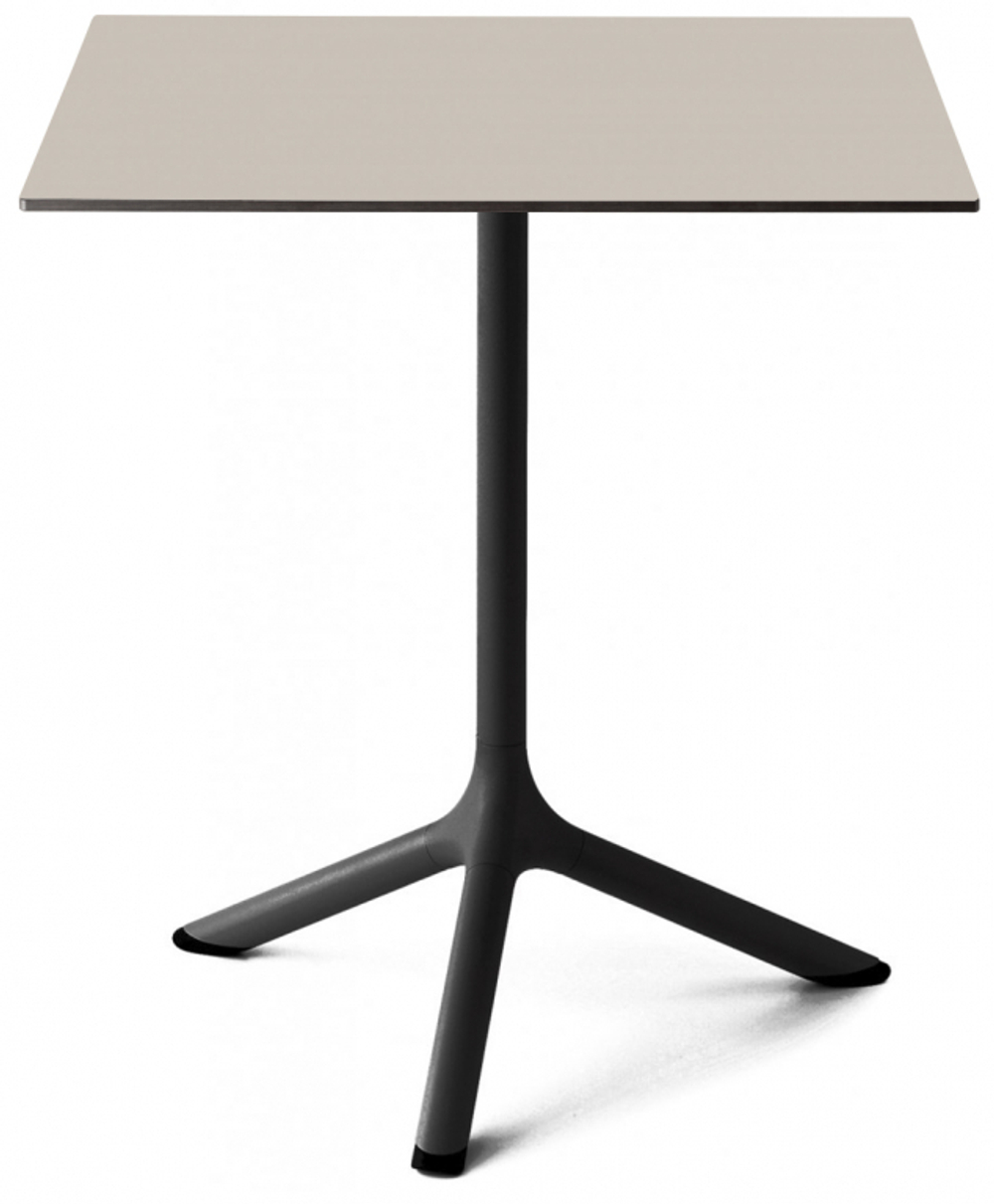 Стол ламинированный обеденный Scab Design Tripe, черный, тортора