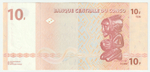 Congo, 10 Francs, 2003, UNC