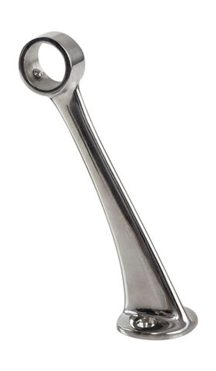 Стойка поручня проходная под трубу 7/8" (22 мм), поперечная, высота 127 мм