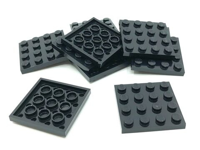 Lego Плитка 4x4 (черная) 4243819