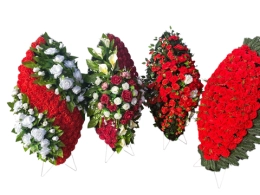 Венки из искусственных цветов