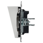 BRITE Вывод кабеля МВ10-БрБ белый IEK