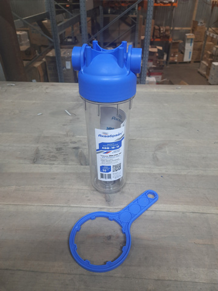 Аквабрайт 10" SL 1/2", Магистральный фильтр (АБФ-10-12) (уценка 105)