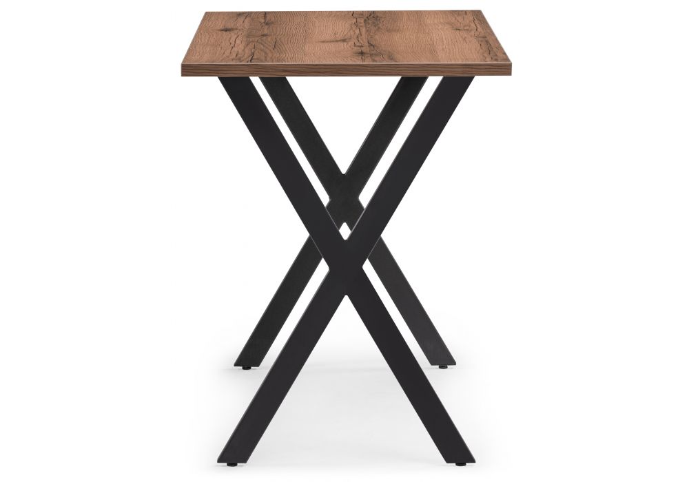 Обеденная группа Ханди дуб делано темный / черный / синий